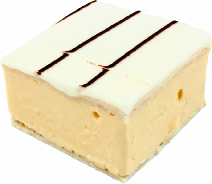 Vanilla Slice - White Iced 200g